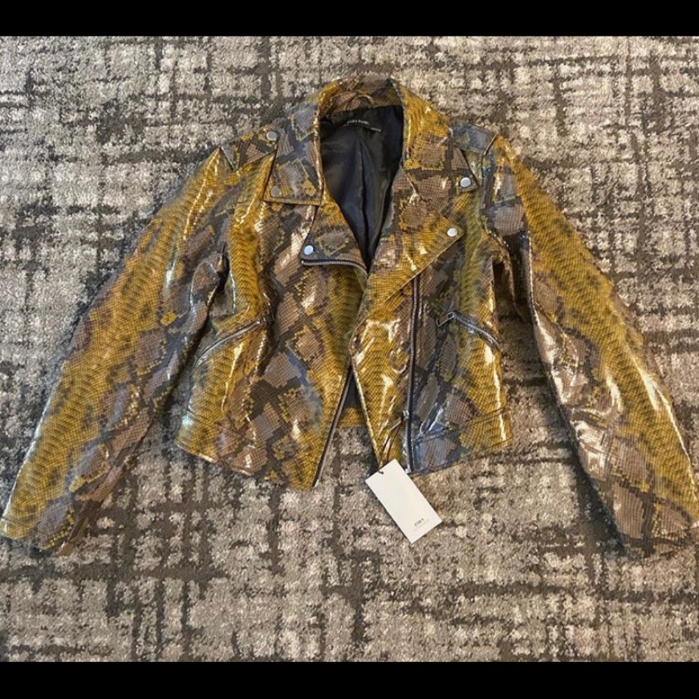 Zara Snake skin print jacket